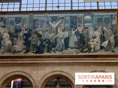 Le tableau que les voyageurs ne voient presque jamais : Le secret des Poilus de la Gare de l’Est