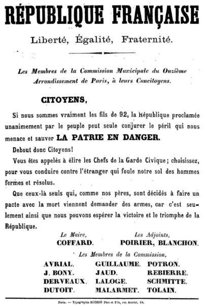 Éphéméride du 30 septembre à Paris : 300 femmes réclament des armes devant l'Hôtel de Ville