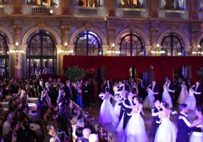 Bal des Parisiennes 2018 : un vrai bal viennois à l'Hôtel Intercontinental Paris Le Grand