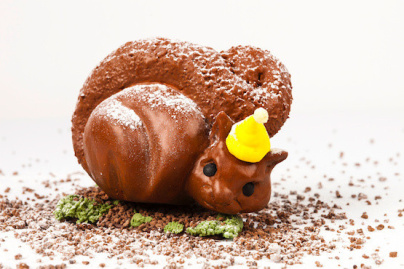 Bûche de Noël 2018 by la Mutinerie Chocolaterie