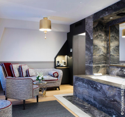 L'Hôtel 4 étoiles Lumen Paris Louvre inaugure sa nouvelle suite balnéo