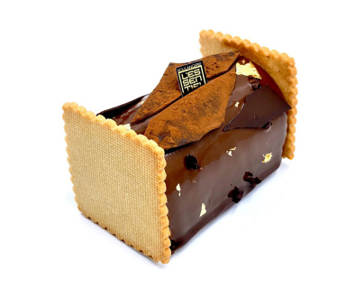 Bûches de Noël 2020 à la boulangerie L’Essentiel par le Champion de France du Dessert Cyril Gaidella