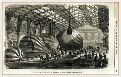 Usine ballons montés