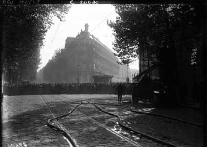 Incendie Printemps Paris