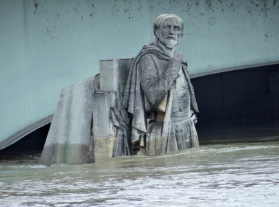 L'histoire du Zouave du Pont de l'Alma, la statue qui sert à mesurer les crues de la Seine