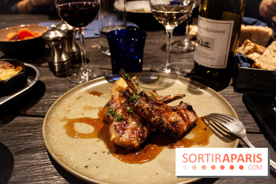 Côtes d'agneau fumées au thym de Jacopo Paris (19,50 €)