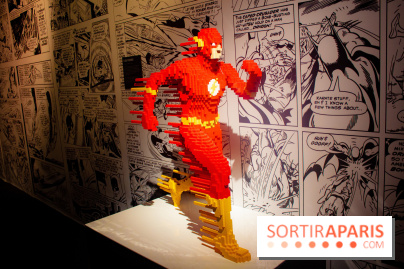 L'exposition LEGO des Super-Heros DC à la Villette