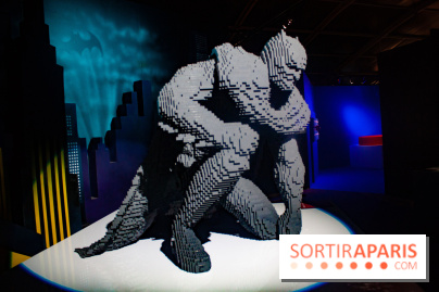 L'exposition LEGO des Super-Heros DC à la Villette