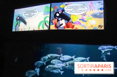 Loup préserve les océans à l'Aquarium de Paris, les photos