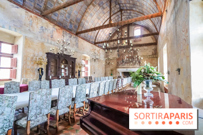 Château de Farcheville, la salle