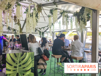 La Guinguette Sohso face à la Tour Eiffel