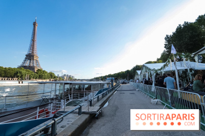 La Guinguette Sohso face à la Tour Eiffel