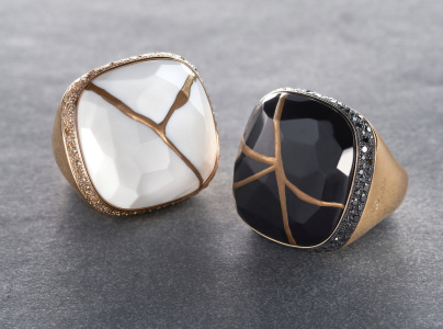 Upcylcing chez Pomellato : les bijoux Kintsugi