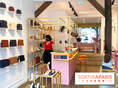 Neuville ouvre un pop-up store dans le Marais : des sacs et des chaussures désignés à Bruxelles