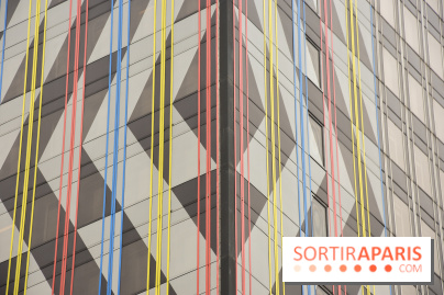 CitizenM inaugure une œuvre d'art sur ses fenêtres à Gare de Lyon