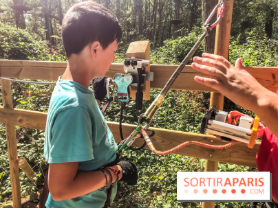 AccroCamp, l'accrobranche des Boucles de Seine