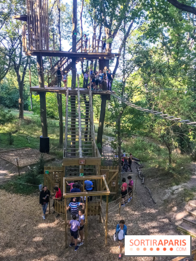 Accrocamp, l'accrobranche de Rueil