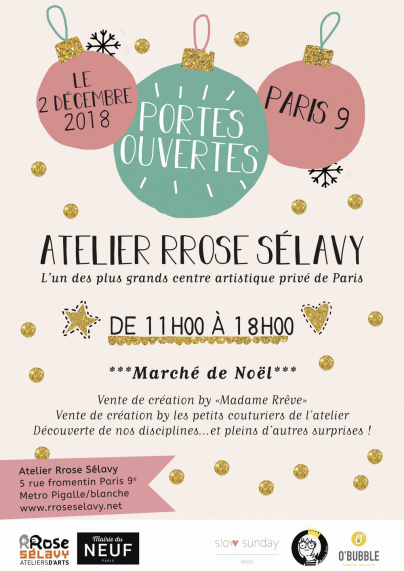 Portes ouvertes et marché de Noel