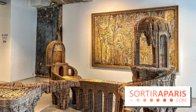 L'exposition gratuite des mondes en carton d'Eva Jospin à la Galleria Continua, dans le Marais