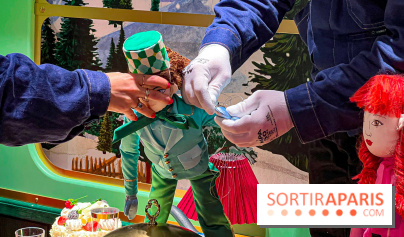 Printemps Haussmann : notre interview du marionnettiste et de la scénographe des vitrines de Noël