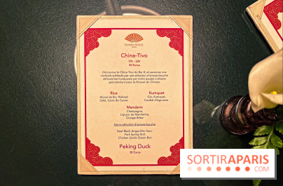 Nouvel An Chinois - Lunaire 2025 : le China-Tivo du Bar 8 au Mandarin Oriental Paris