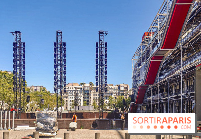 Paris : que se passe-t-il derrière les palissades qui barricadent la Place du Centre Pompidou ?