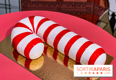 Candy Cake, la Bûche de Noël 2025 du Printemps Haussmann par Bryan Esposito, clin d'œil à New-York