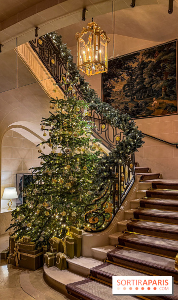 Noël 2025 à Paris : le charmant Marché de Noël dans une suite de l'Hôtel de Crillon - nos photos