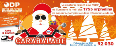 Carabalade de Noël 2025 à Paris : rejoignez le cortège solidaire de motards et offrez des cadeaux