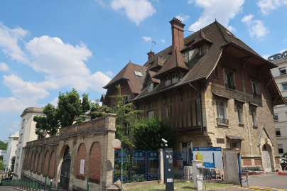 À Suresnes (92), cet hôpital cache encore les vestiges du domaine du fondateur de la haute couture