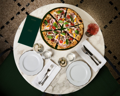 Pizza de chef, gelato d’exception... la terrasse du Bvlgari Hotel Paris passe l’été à l’heure italienne