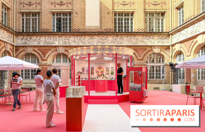 Ce pop up beauté d'une maison italienne change une école du Marais en fête foraine - avis & photos