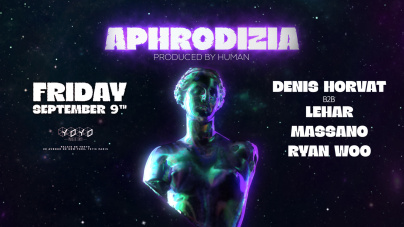 Aphrodizia au Yoyo, le club du Palais de Tokyo, avec Denis Horvat, Lehar, Massano & Ryan Woo