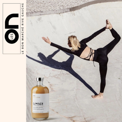 Dry January : cours de yoga avec l'ex Miss France Alexandra Rosenfeld, à la Grande Épicerie de Paris