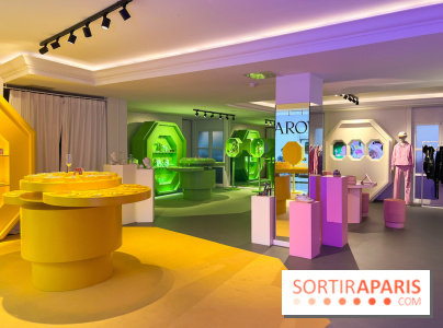 Découvrez le pop-up store immersif gravé Swarovski, dans le Marais