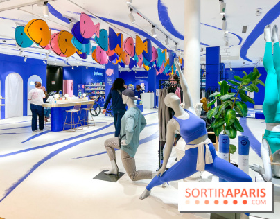 Comme Un Poisson Dans L'Eau, la nouvelle exposition 100% bien-être du Bon Marché Rive Gauche