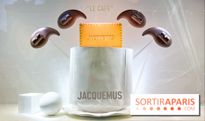 Jacquemus x Galeries Lafayette Haussmann : pop up, installations géantes, café et marché aux fleurs