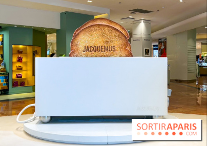 Jacquemus x Galeries Lafayette Haussmann : pop up, installations géantes, café et marché aux fleurs