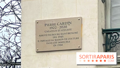 Paris a dévoilé une plaque commémorative en hommage au couturier Pierre Cardin