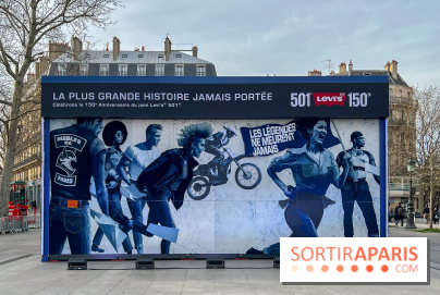 Anniversaire du Levi's 501 : une œuvre en denim à découvrir Place de la République