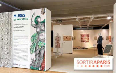 Muses et Monstres, l'exposition brodée au Musée de la Toile de Jouy