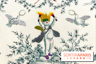 Muses et Monstres, l'exposition brodée au Musée de la Toile de Jouy