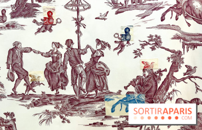 Muses et Monstres, l'exposition brodée au Musée de la Toile de Jouy