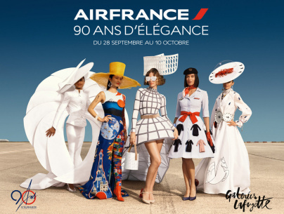 Galeries Lafayette x Air France