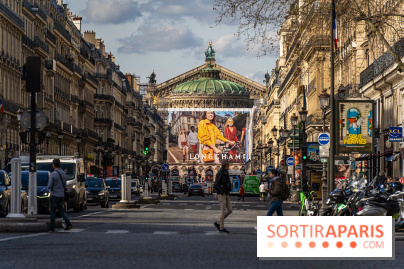visuel Paris visuel  -  rue - opéra de Paris - palais garnier