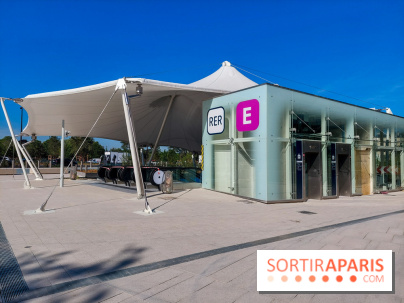 visuel Paris - Transport - Gare RER - RER E