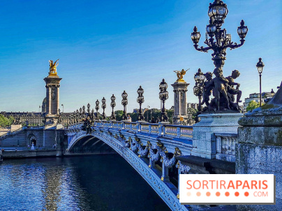 Visuel Paris Seine pont Alexandre III