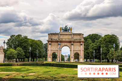 Visuel Paris arc carrousel Louvre