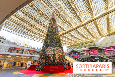 visuel Paris visuel - sapin - forum des halles- Noël