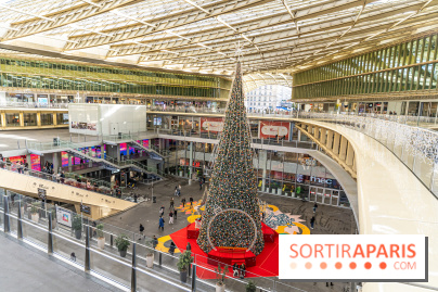 visuel Paris visuel  -  sapin - forum des halles- Noël